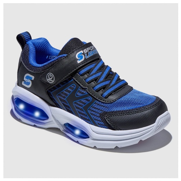 Skechers Other - Skechers Kids Light-Up Sneakers - Black and Blue
